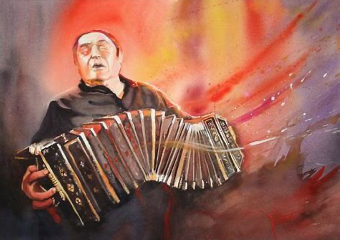 De bandoneon wordt niet alleen bespeeld door Karel Kraayenhof